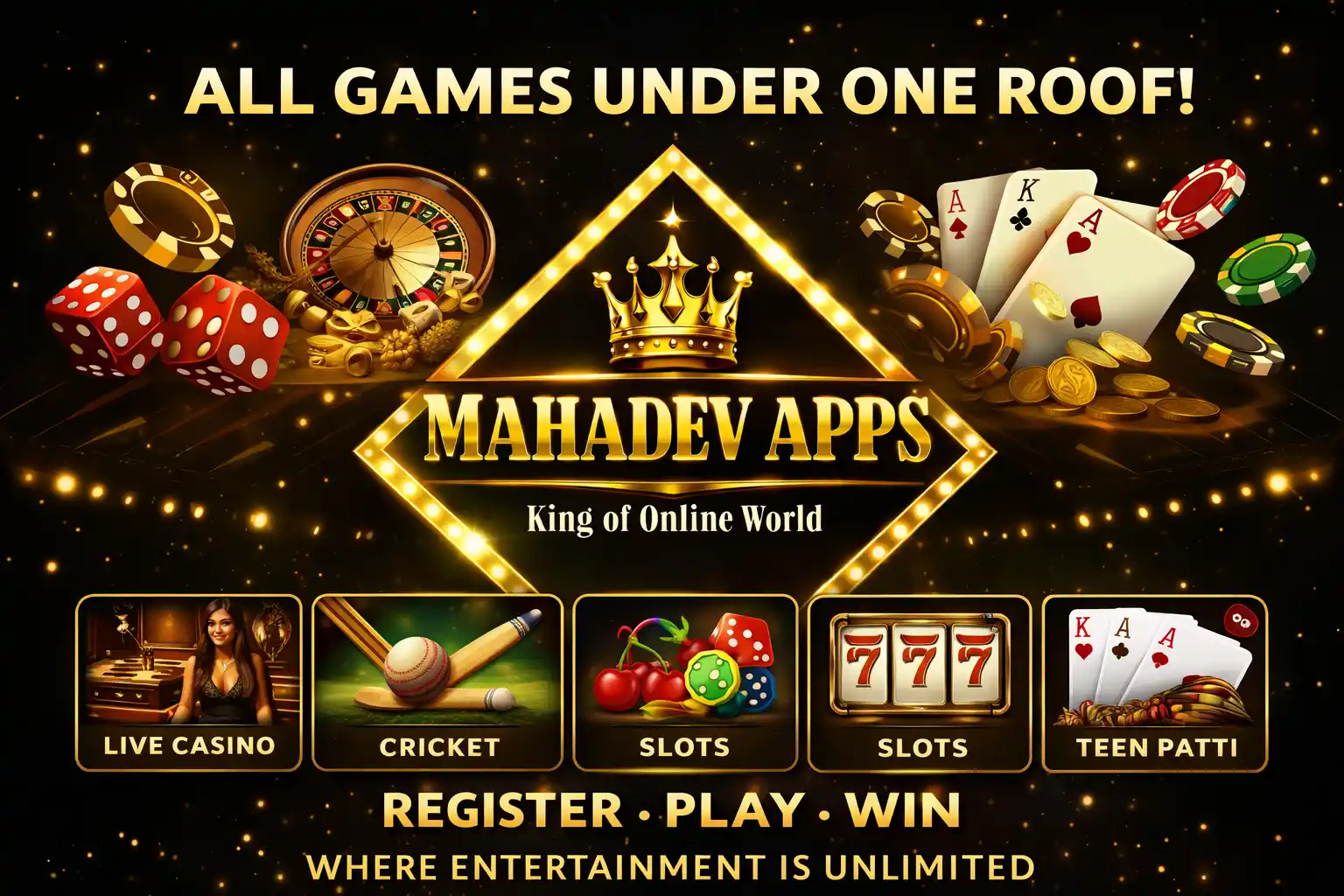 All Games Under One Roof — Mahadev App