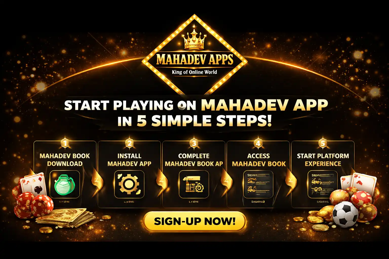 Start Playing on Mahadev App in 5 Simple Steps