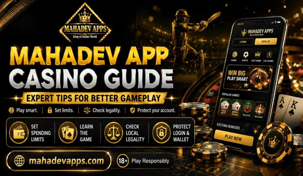 Mahadev App Casino Guide: Expert Tips for Better Gameplay